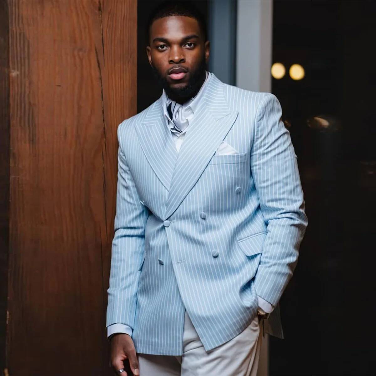 Mens Fashion Trajes - Setelan Jas Pria Model Splice Terbaru,