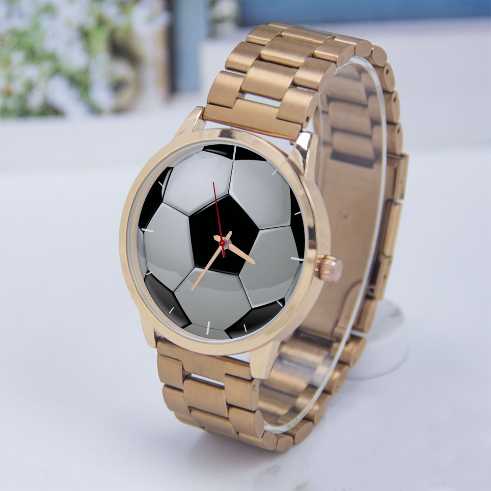 Mens Fashion Bracelet - Jam Tangan Pria Desain Sepak Bola