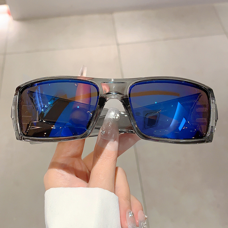 Men'S Fashion Round Glasses - Kacamata Punk Y2K Keren untuk Wanita,