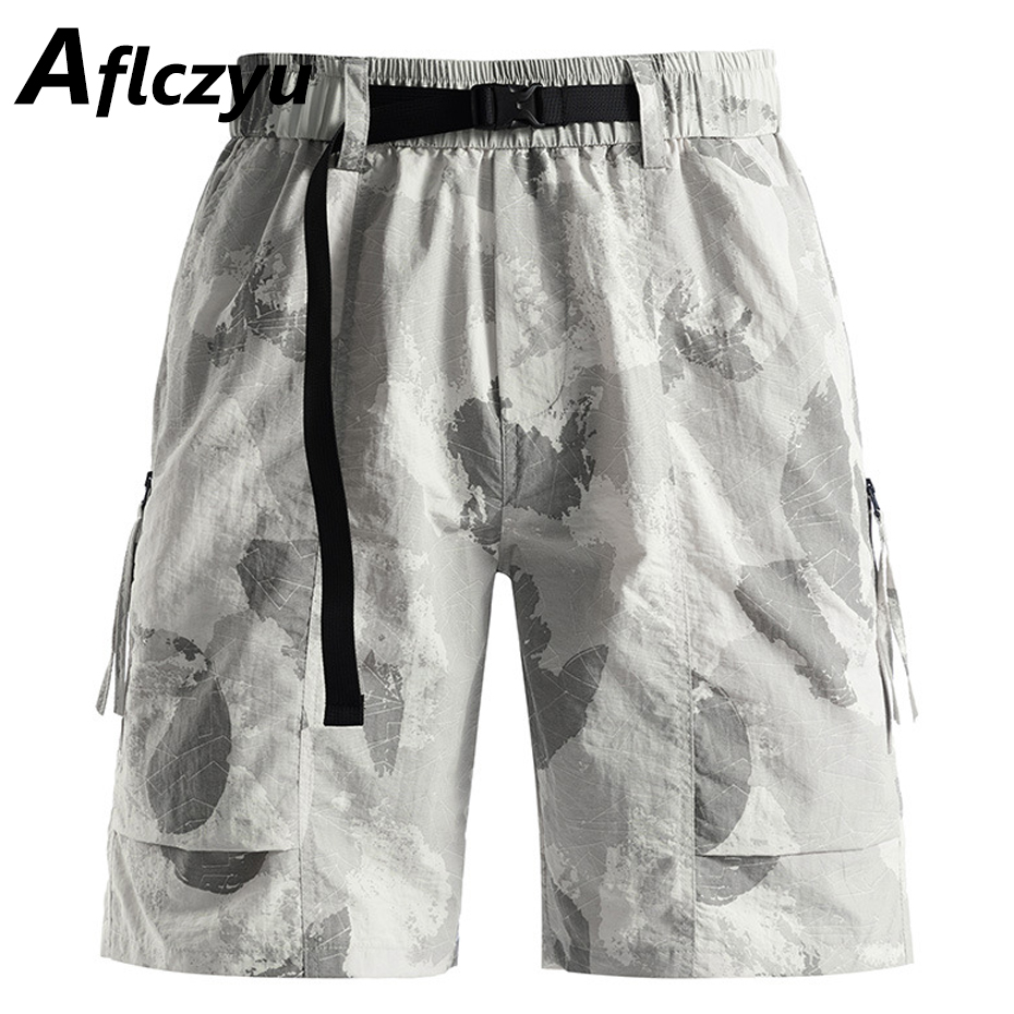 Mens Fashion Camo Pants - Celana Pendek Kamuflase Musim Panas Celana