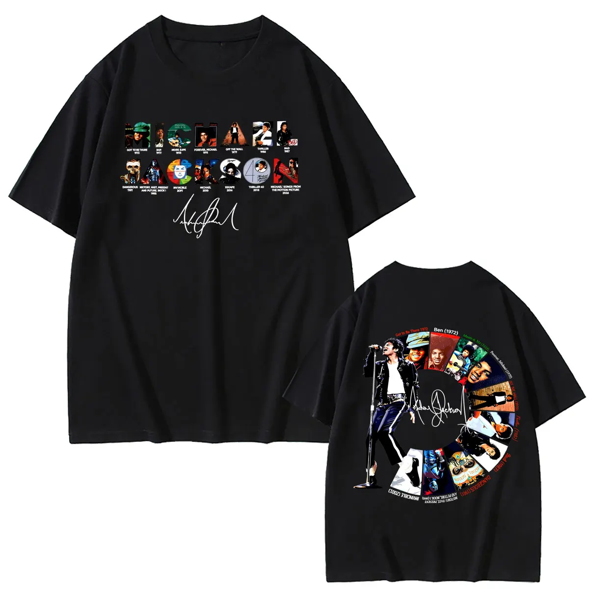 Men Fashion King - Kaos Retro Klasik King of Pop