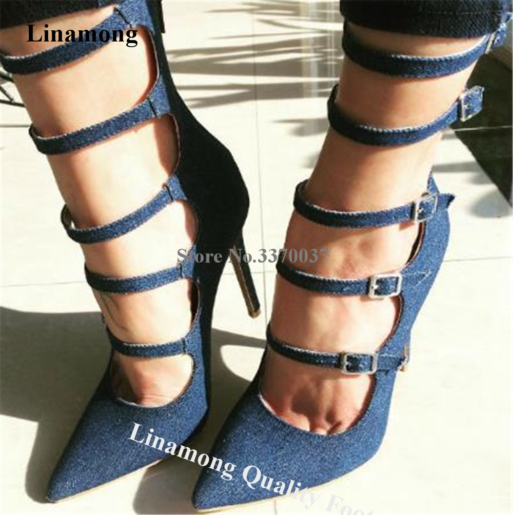 Mens Fashion Denim - Linamong Sepatu Musim Semi Terbaru Seksi