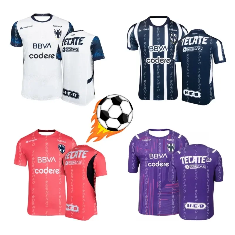 Men'S Fashion Monterrey - 2025-26 Baru Tiba Gaya Rayados Monterrey