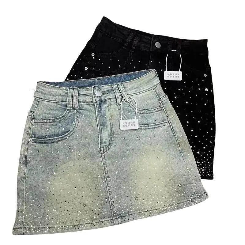 Mens Fashion Denim - Rok Denim Berhias Rhinestone K 59702,