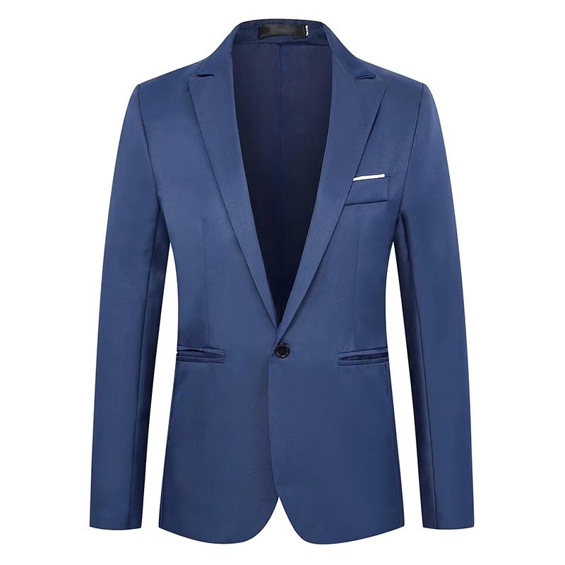 Men Fashion King - Blazer pria, jas bisnis kasual pria