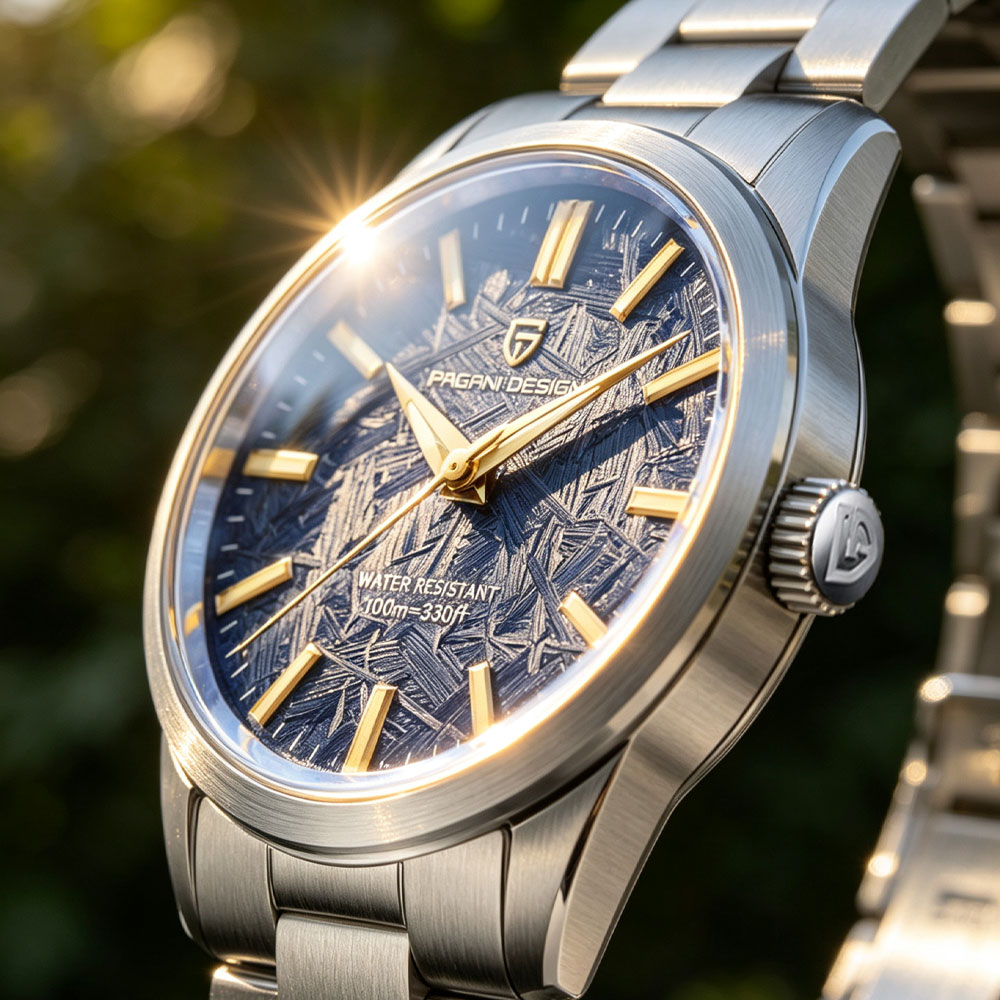 Mens Fashion Bracelet - PAGANI DESIGN Jam Tangan Quartz Pria