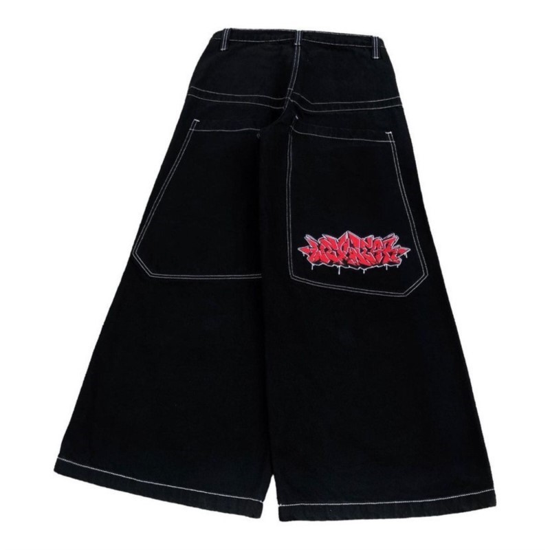 Men'S Fashion Jeans - Celana Jeans Longgar Ukuran Besar Hip