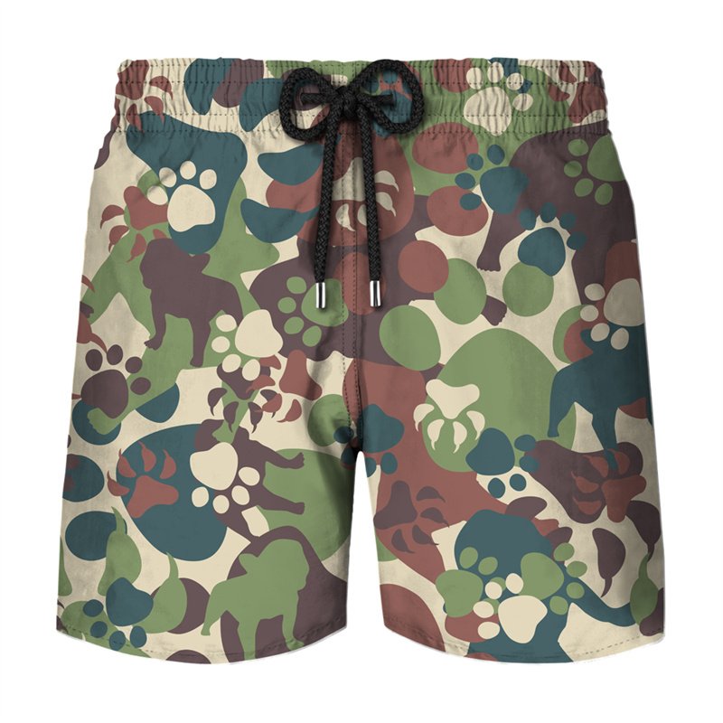Celana Pendek Kamuflase Fashio - Mens Fashion Camo Pants ulasan dan harga