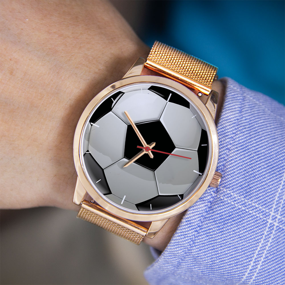 Jam Tangan Pria Desain Sepak B - Mens Fashion Bracelet ulasan dan harga