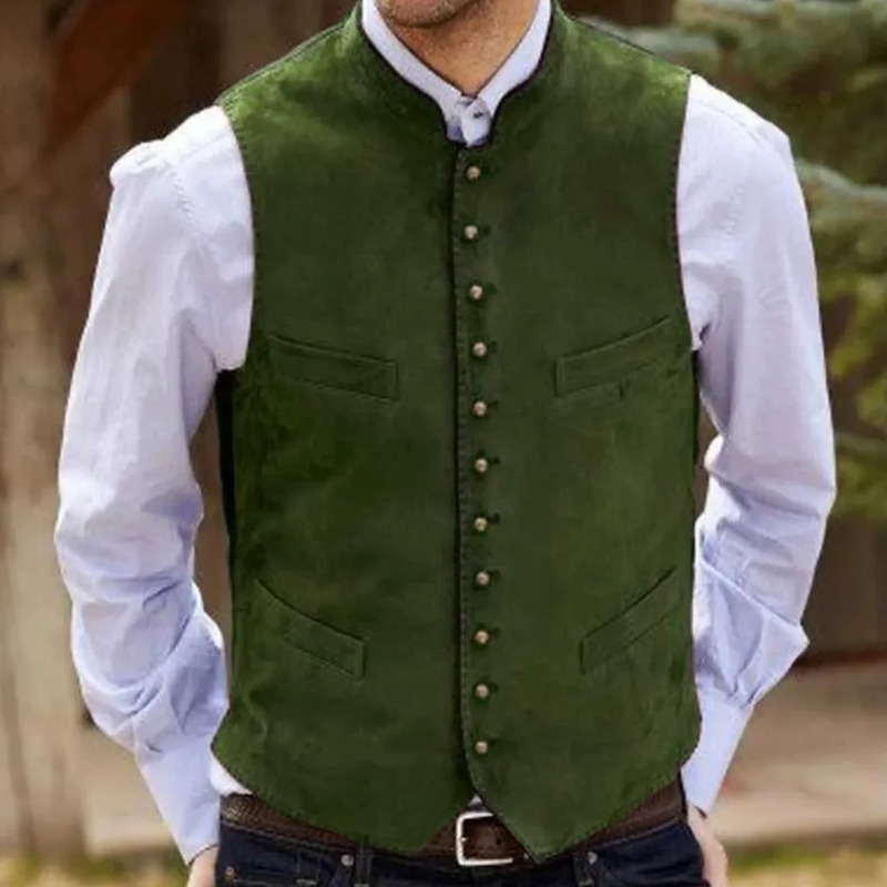 Rompi Pria Rompi Beludru Suede - Formal Waistcoat Vest ulasan dan harga