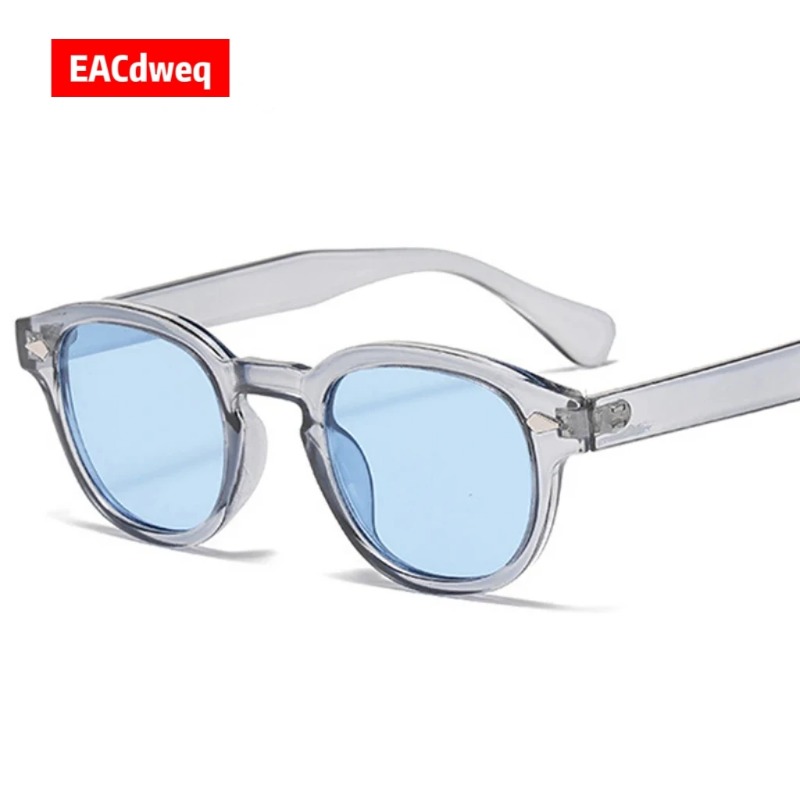 Kacamata Hitam Bulat Vintage W - Men'S Fashion Round Glasses ulasan dan harga
