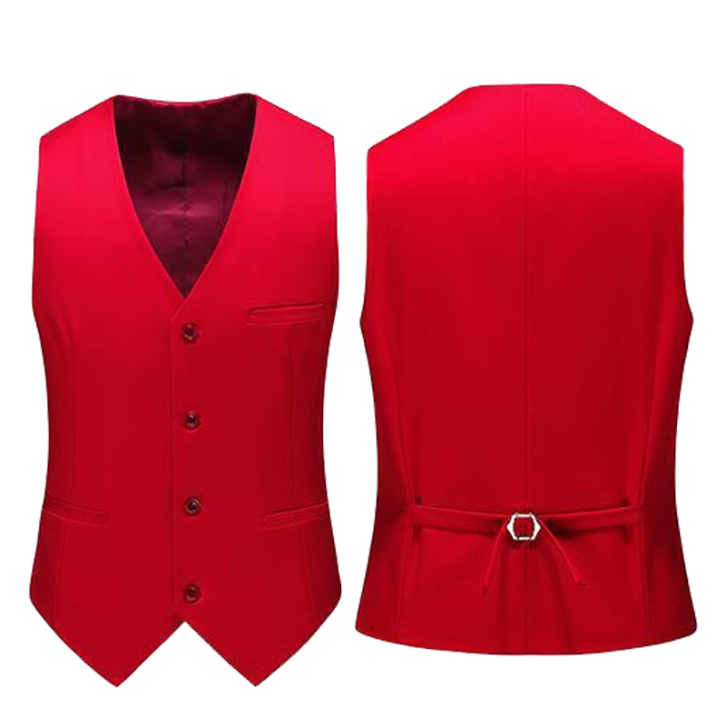 Rompi Pria 19 Warna Rompi Sete - Formal Waistcoat Vest ulasan dan harga