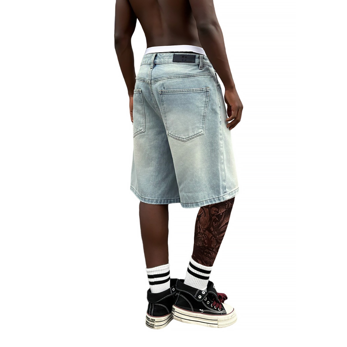 Celana Jeans Pendek Model Bagg - Men'S Fashion Jeans ulasan dan harga