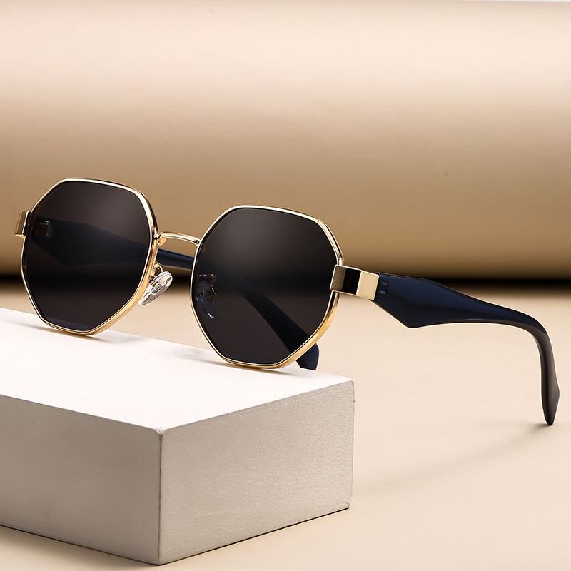 Kacamata Hitam Bingkai Bulat R - Men'S Fashion Round Glasses ulasan dan harga