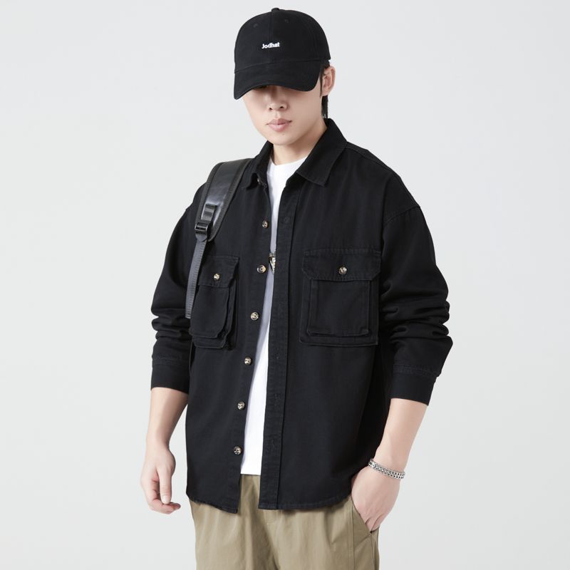 Kemeja Perkakas Katun Murni Bl - Mens Fashion Denim ulasan dan harga