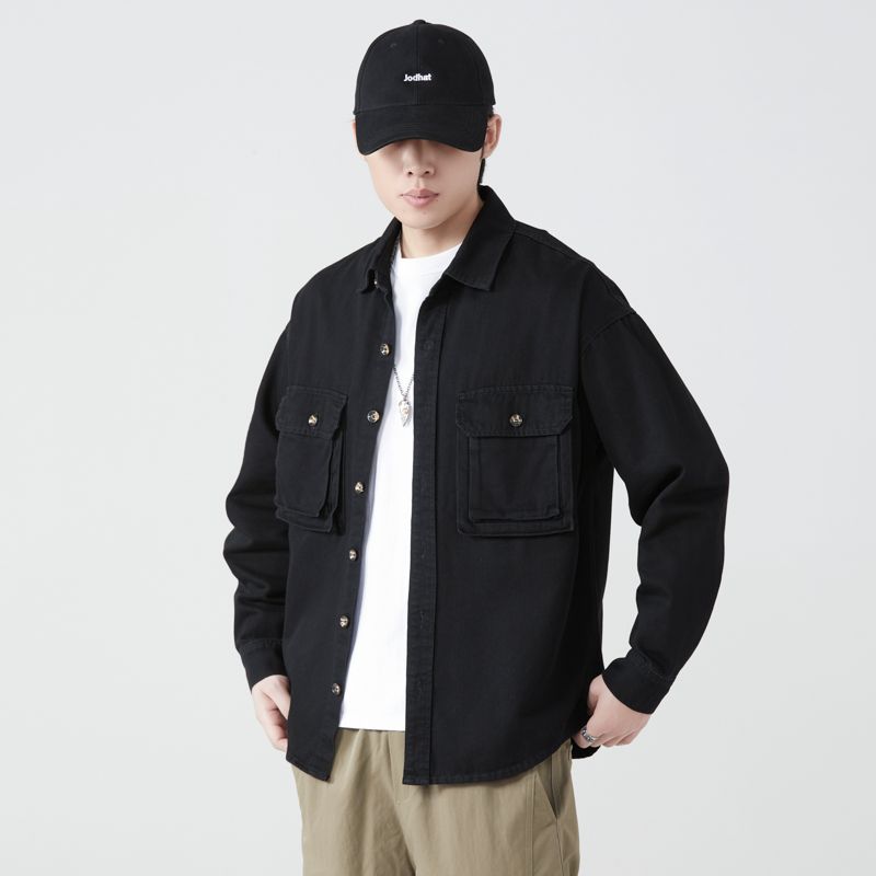 Kemeja Perkakas Katun Murni Bl - Mens Fashion Denim ulasan dan harga