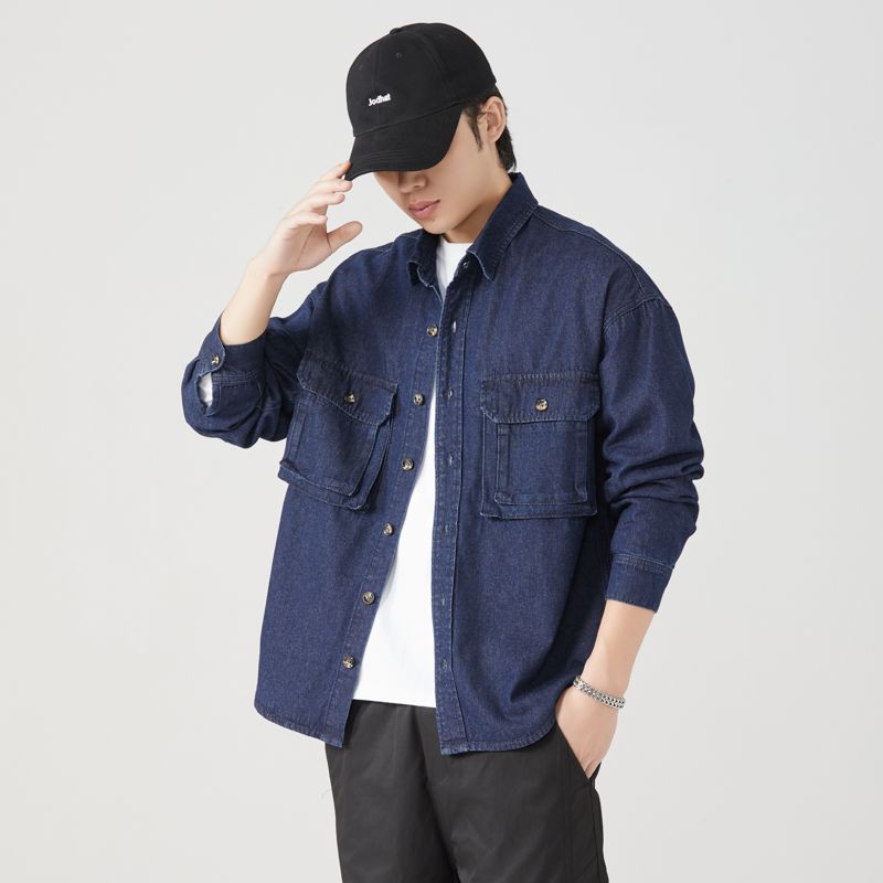 Kemeja Perkakas Katun Murni Bl - Mens Fashion Denim ulasan dan harga