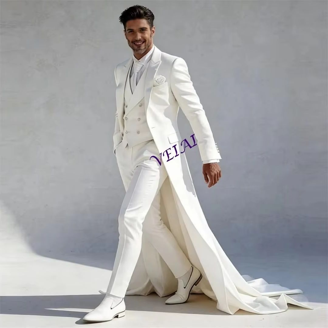 Setelan Jas Pria Tiga Potong u - Formal Waistcoat Vest ulasan dan harga