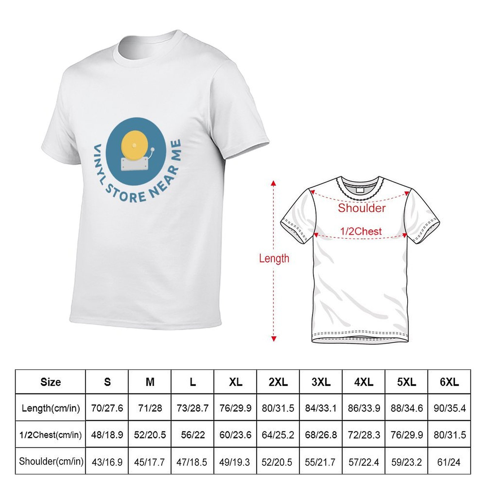 Toko vinil di dekat saya Kaos  - Men'S Fashion Near Me ulasan dan harga