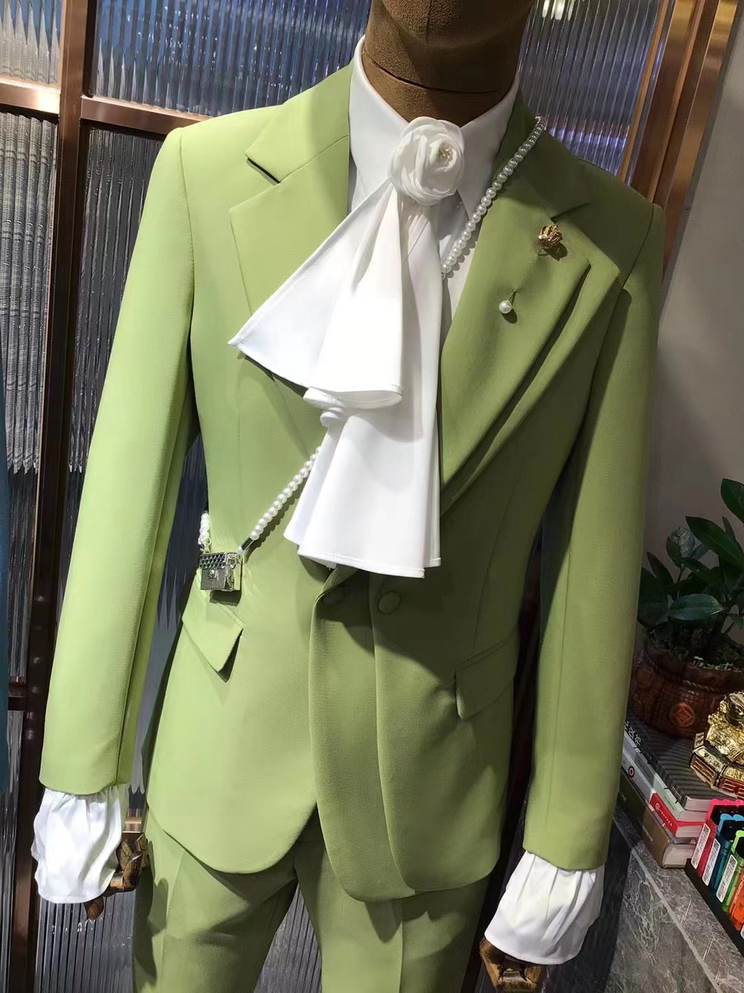 Sesuaikan Desain Terbaru Busan - Mens Fashion Trajes ulasan dan harga
