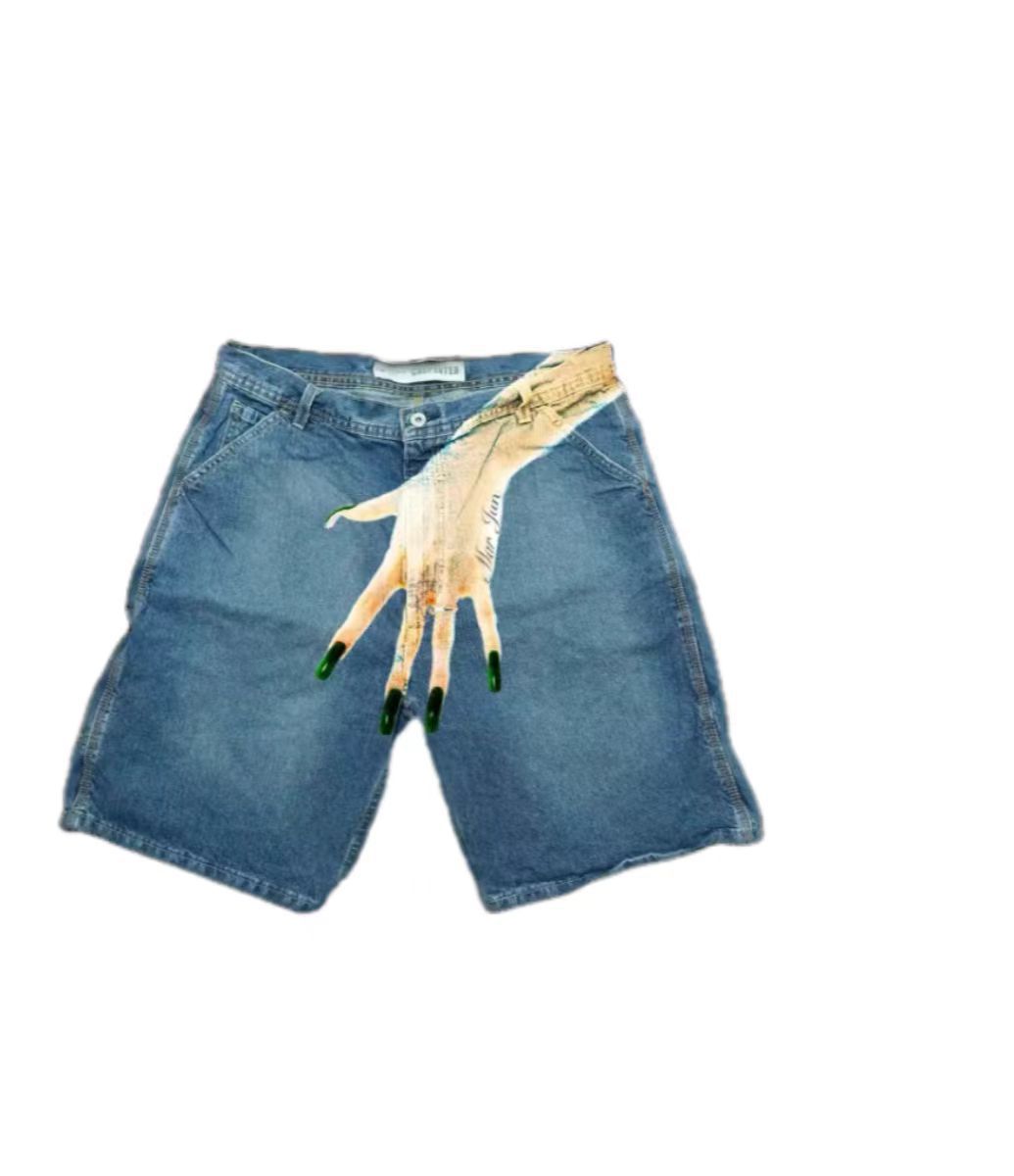 Deeptown Y2k Celana Pendek Den - Mens Fashion Denim ulasan dan harga
