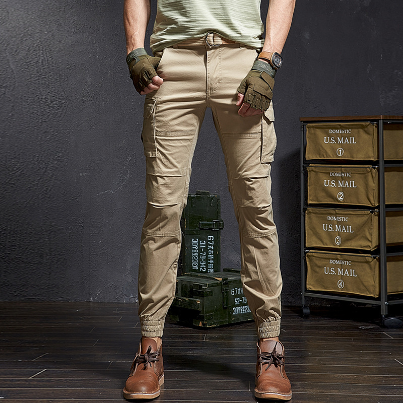 Celana kargo taktis pria, cela - Mens Fashion Camo Pants ulasan dan harga