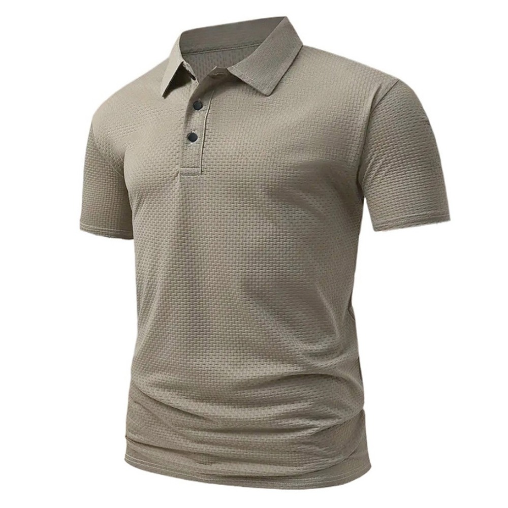Kaus Polo Lengan Pendek Pria A - Men Fashion King ulasan dan harga