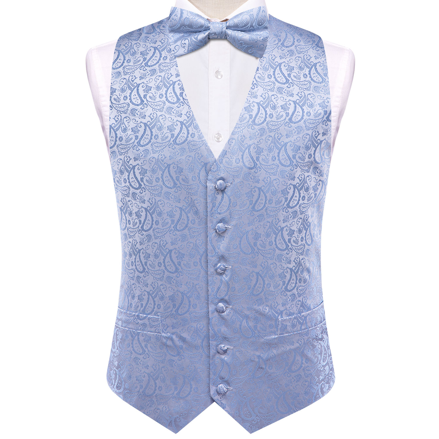 Rompi Tuxedo Formal Pria - Pol - Formal Waistcoat Vest ulasan dan harga