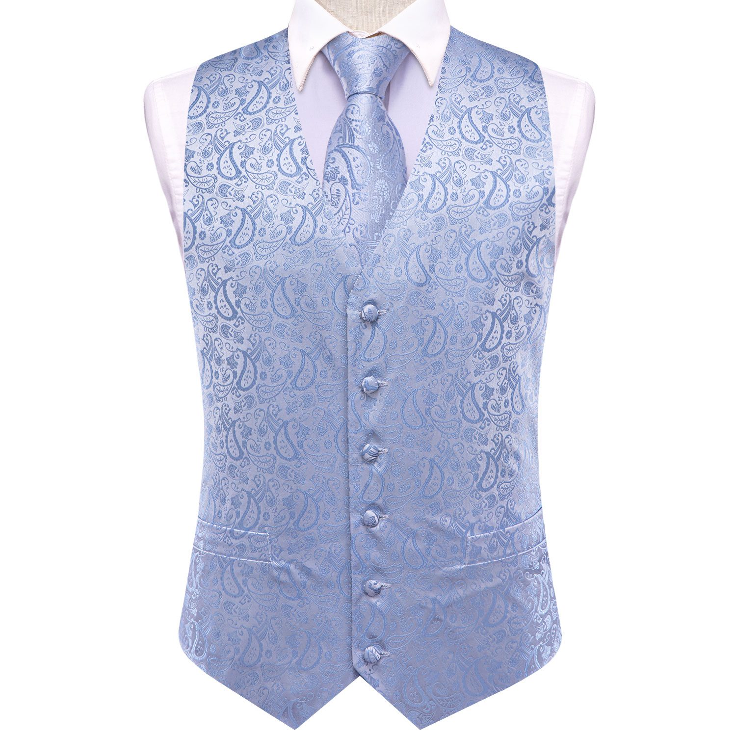 Rompi Tuxedo Formal Pria - Pol - Formal Waistcoat Vest ulasan dan harga