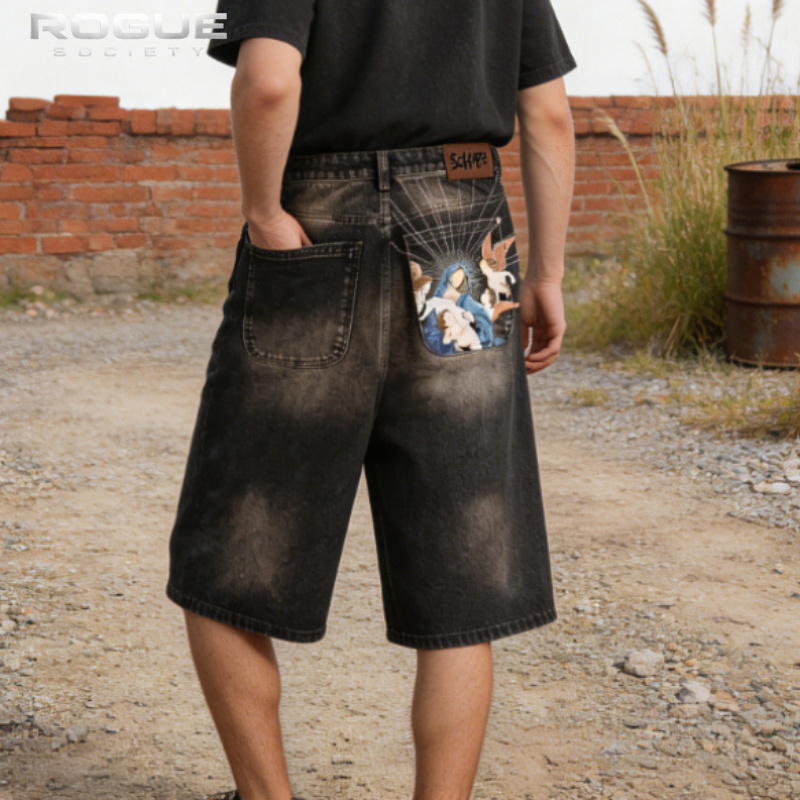 Celana Jeans Harajuku Mewah Mu - Mens Fashion Denim ulasan dan harga