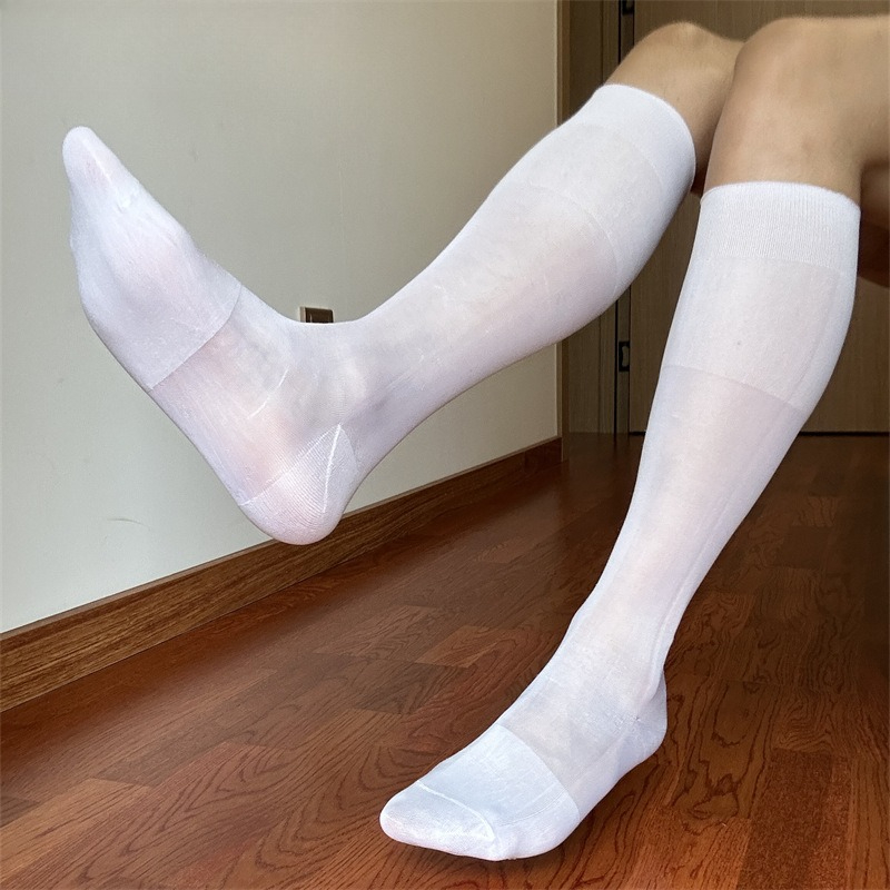 Kaus Kaki Putih Setinggi Lutut - Men'S Fashion Formal ulasan dan harga