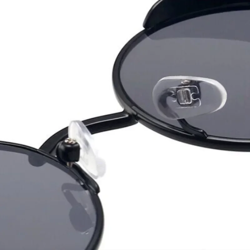 Kacamata Hitam Steampunk Klasi - Men'S Fashion Round Glasses ulasan dan harga