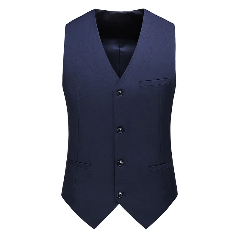 Rompi Setelan Warna Solid Kasu - Formal Waistcoat Vest ulasan dan harga