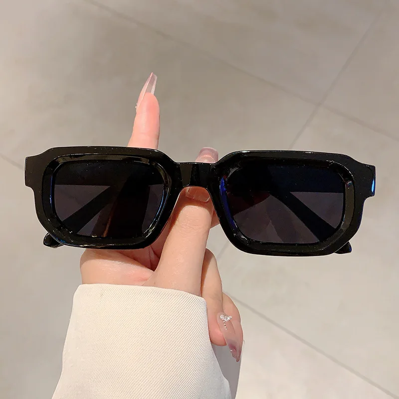 Kacamata Hitam Bingkai Persegi - Men'S Fashion Old Money ulasan dan harga