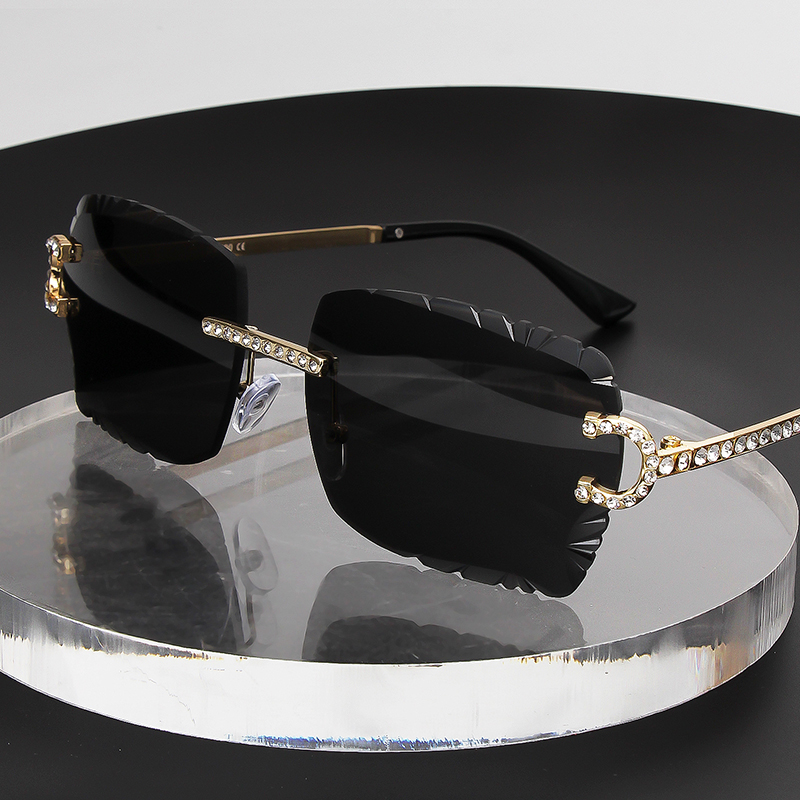Kacamata Hitam Persegi Tanpa B - Men'S Fashion Old Money ulasan dan harga