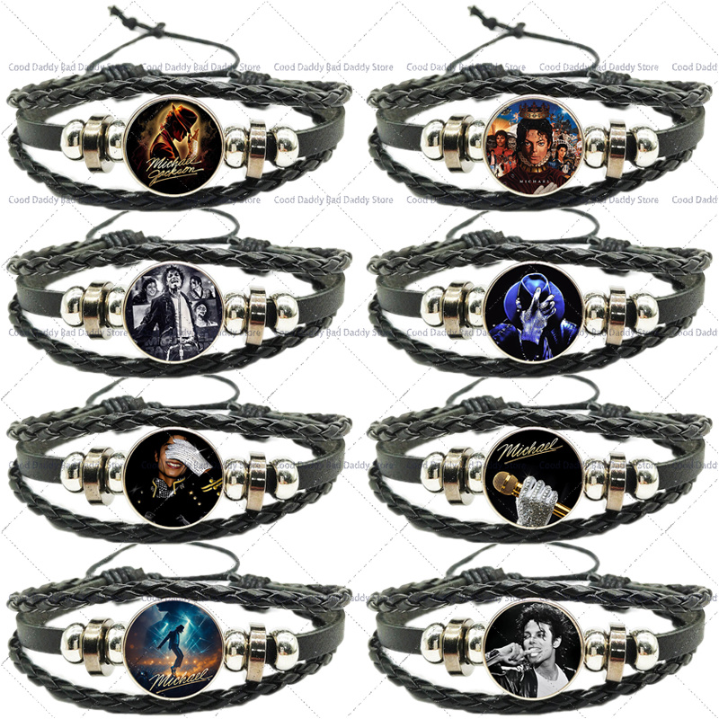 Michael Jackson Tali Tenun Tan - Mens Fashion Bracelet ulasan dan harga