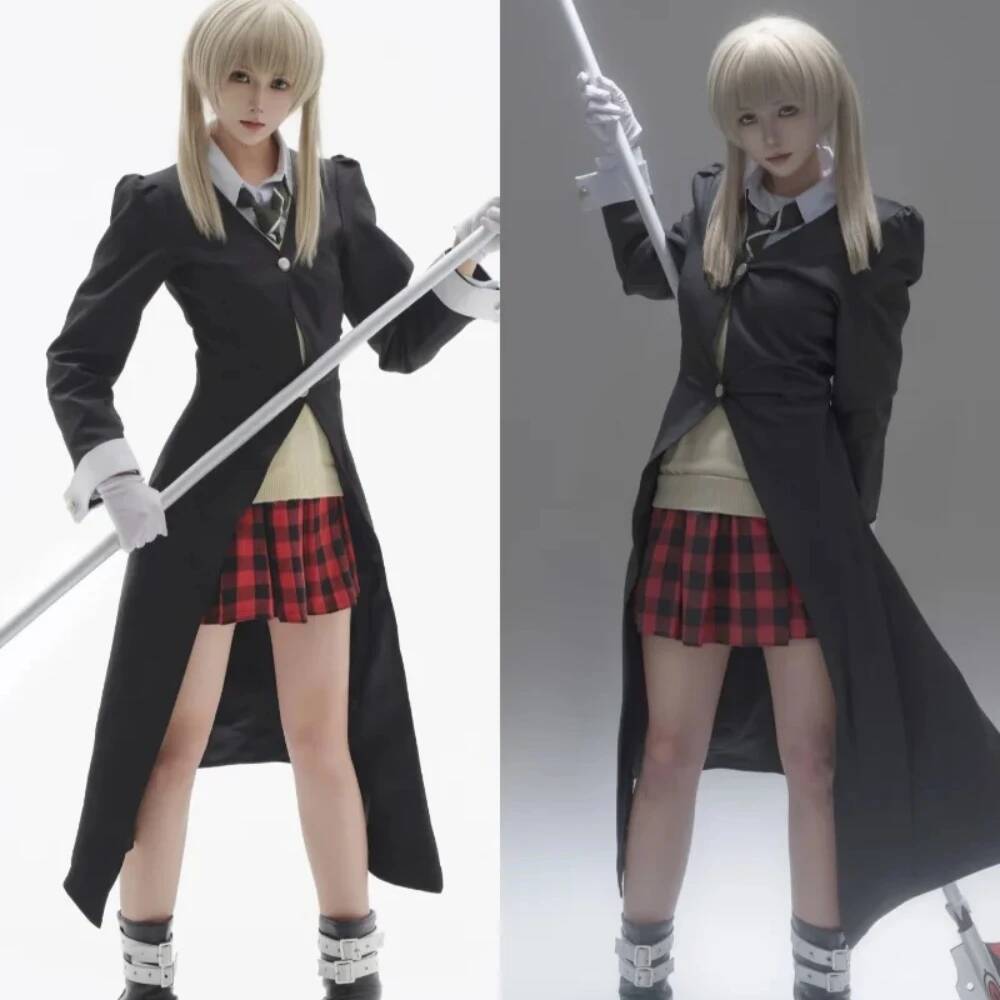 Kostum Cosplay Maka Albarn Sou - Formal Waistcoat Vest ulasan dan harga