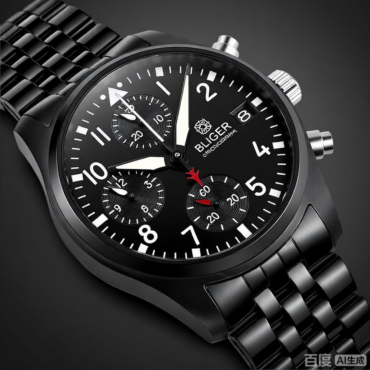BLIGER Jam Tangan Chronograph  - Men'S Fashion Round Glasses ulasan dan harga