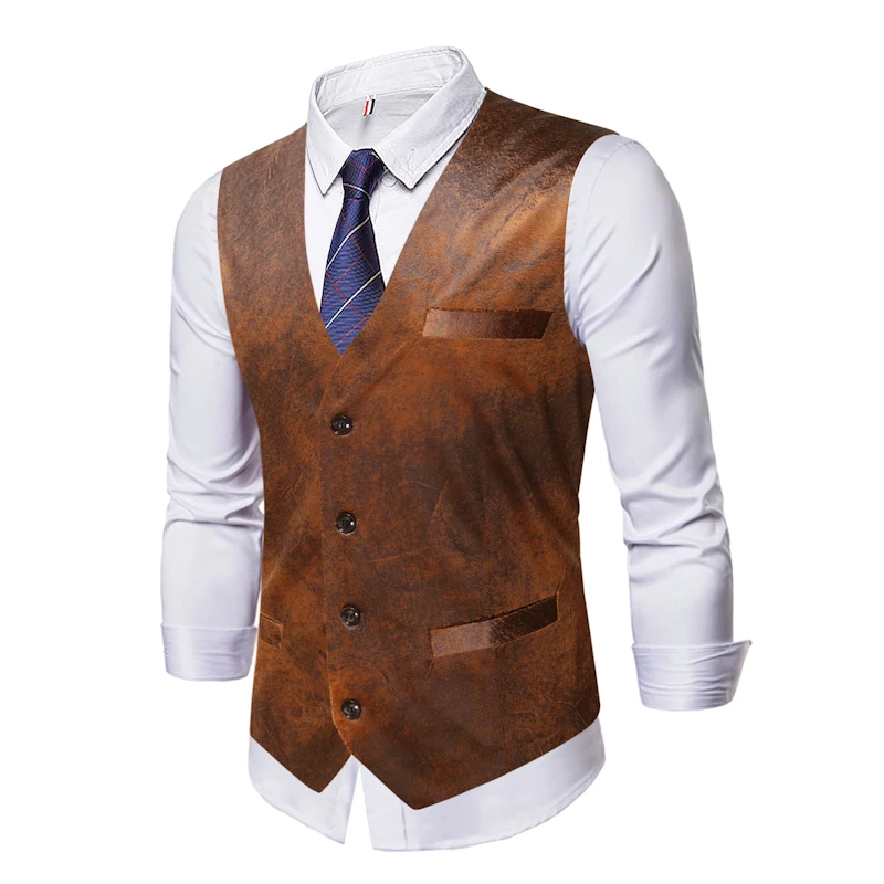 Jaket Rompi Kasual Pria Kancin - Men Fashion King ulasan dan harga