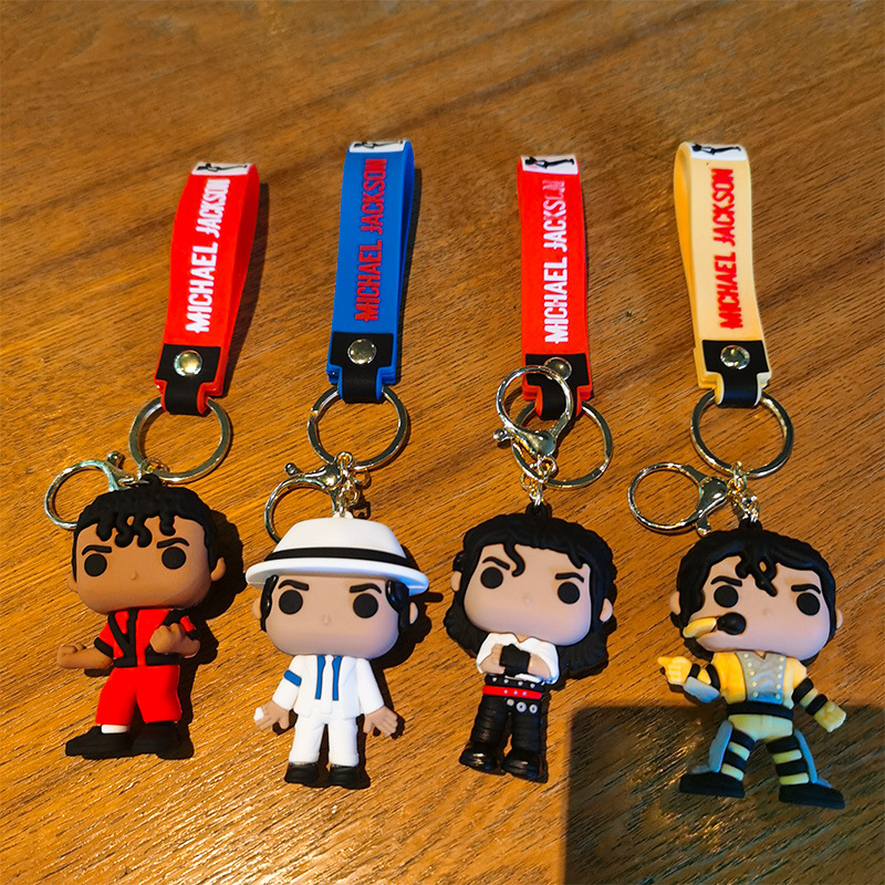 Gantungan Kunci Michael Jackso - Men Fashion King ulasan dan harga