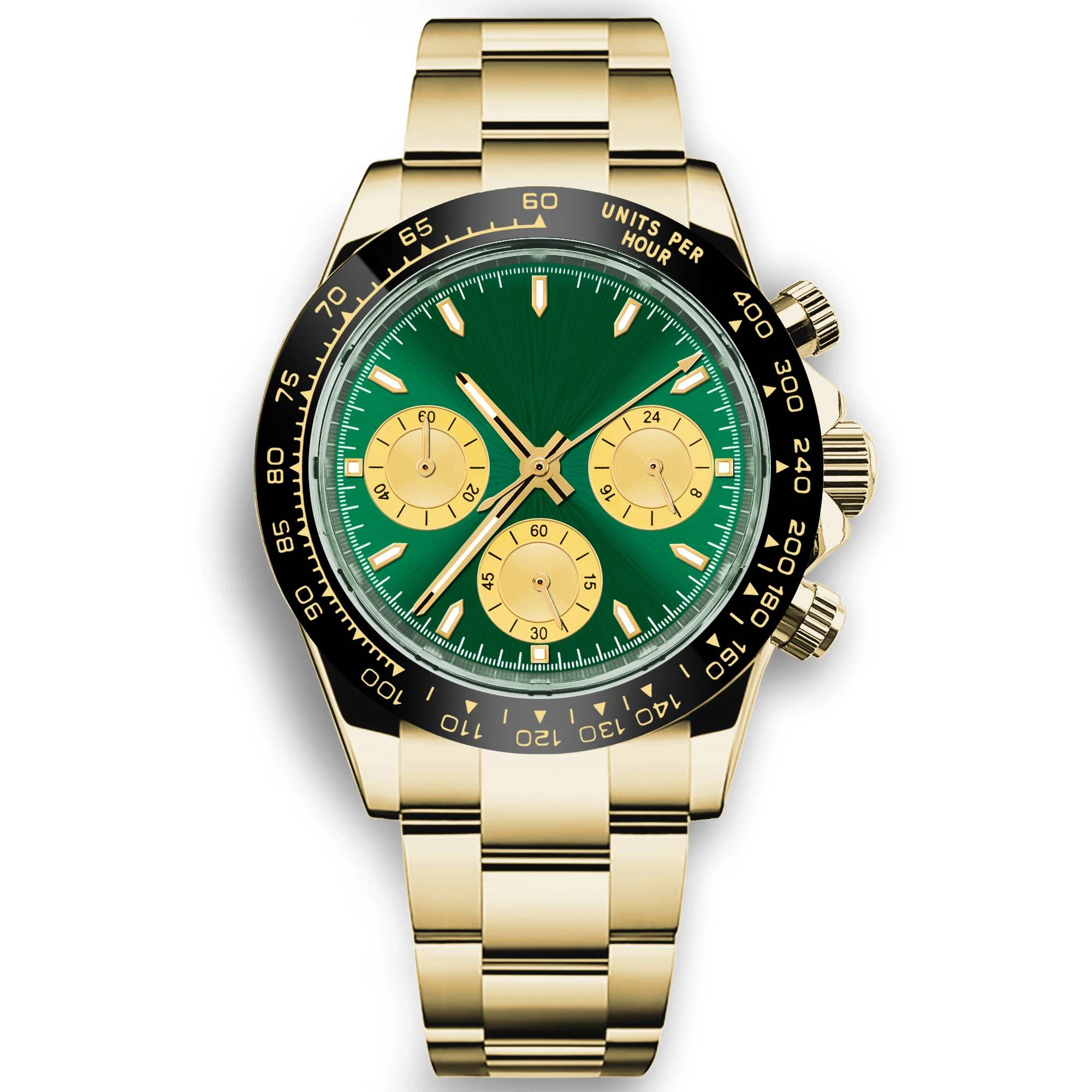 Jam Tangan Quartz Custom 39mm  - Mens Fashion Bracelet ulasan dan harga