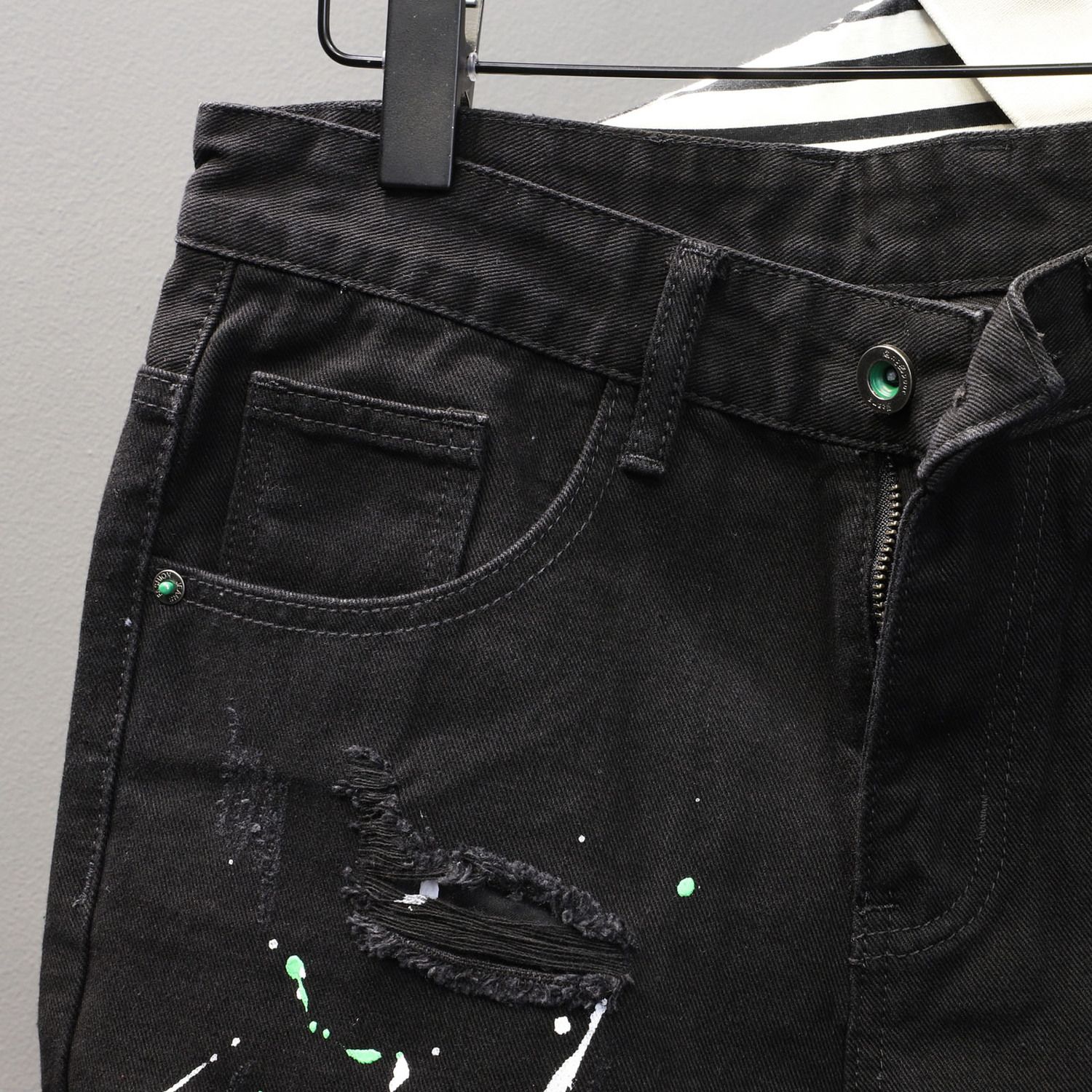 Celana Jeans Pendek Skinny unt - Men'S Fashion Jeans ulasan dan harga