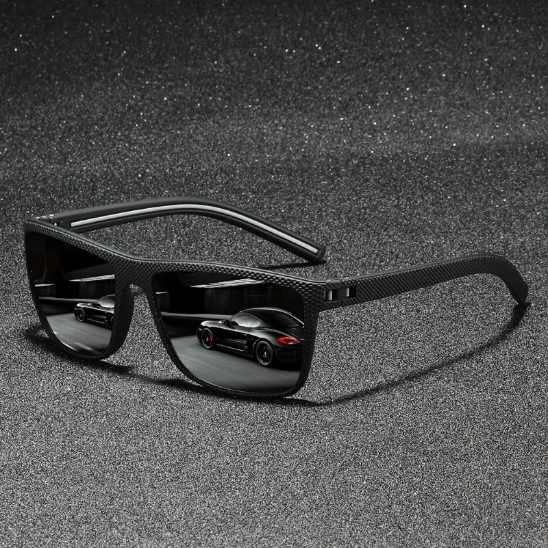 Kacamata Hitam Persegi Vintage - Men'S Fashion Old Money ulasan dan harga