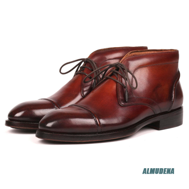 Sepatu Chukka Kulit Poles Grad - Men'S Fashion Formal ulasan dan harga