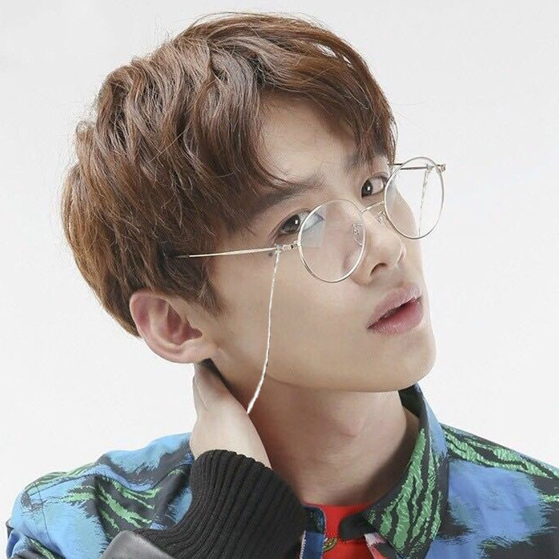 Kacamata bulat polos uniseks,  - Men'S Fashion Round Glasses ulasan dan harga