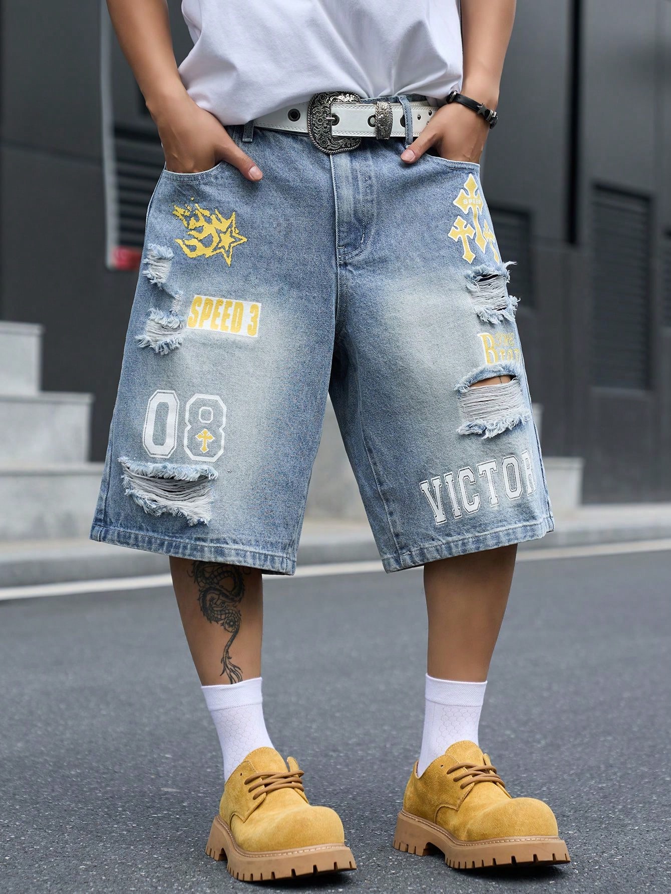 Celana Pendek Denim Pria Model - Mens Fashion Denim ulasan dan harga