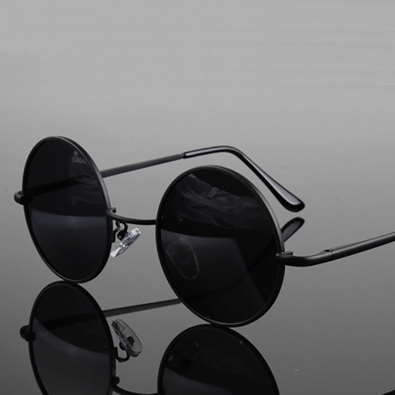 Kacamata Hitam Bulat Retro Vin - Men'S Fashion Old Money ulasan dan harga